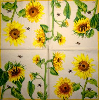 128 Sunflowers - 3-ply - Ihr